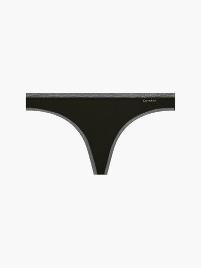 Calvin Klein Underwear HU187780 | Calvin Klein Sculpted Női Tanga Fekete